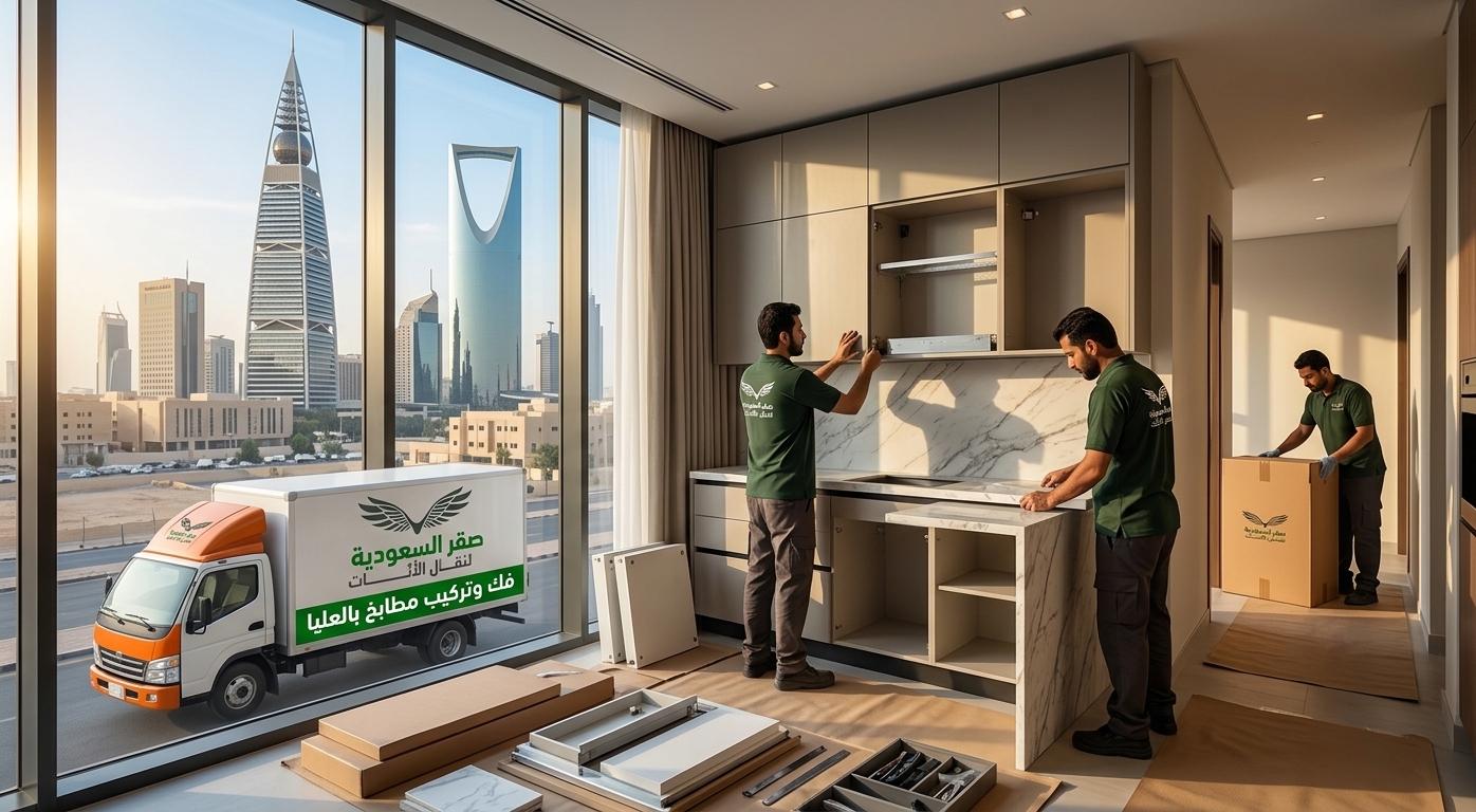 شركة فك وتركيب مطابخ بالعليا