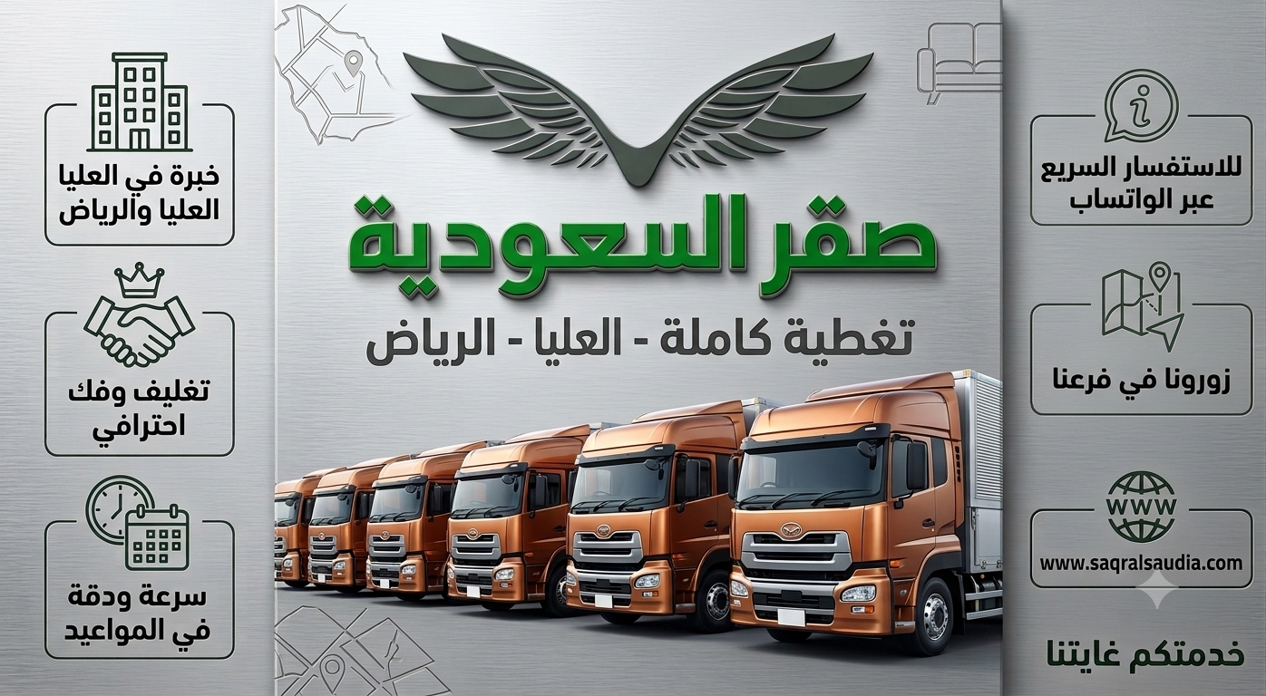 شركة نقل عفش بالعليا الرياض