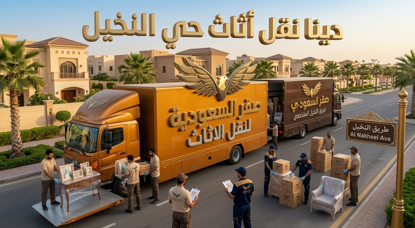 دينا نقل أثاث حي النخيل